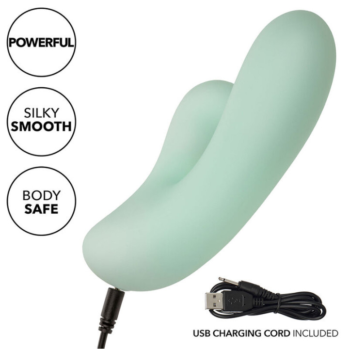 Calexotics - Pacifica Fiji Vibrator & Estimulator g-Punkt 10 Vibrationen Aqua