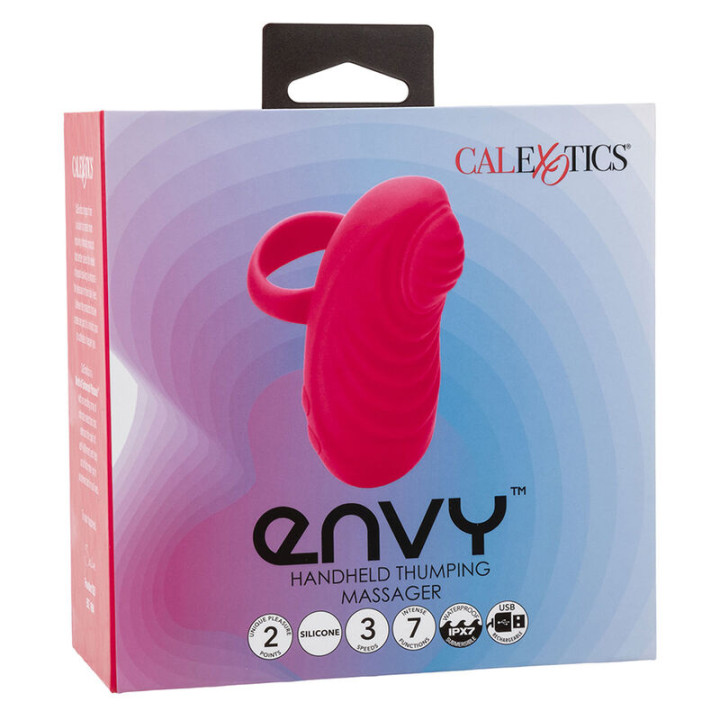 Calexotics - Envy Handheld Rolling Ball Massager 7 Vibrações Rosa