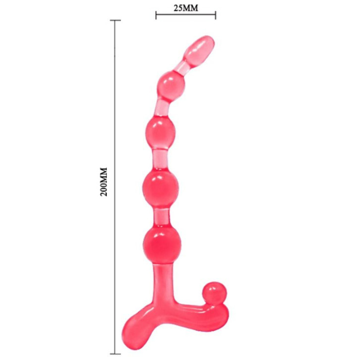 Baile - Bendy Twist Rote Analblle