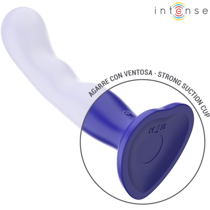 Intense - Shorty Wibrator z Przyssawką Niebieski Pilot