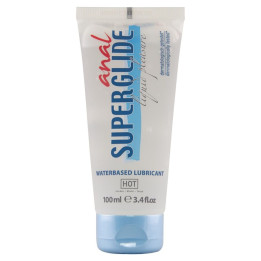 Hot - Anal Superglide Liquid Pleasure Lubrykant na Bazie Wody 100 ml
