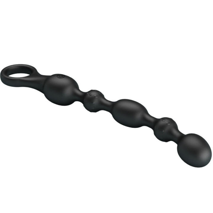 Pretty Love - Balles Anal Van 10 Vibrations Rechargeables en Silicone