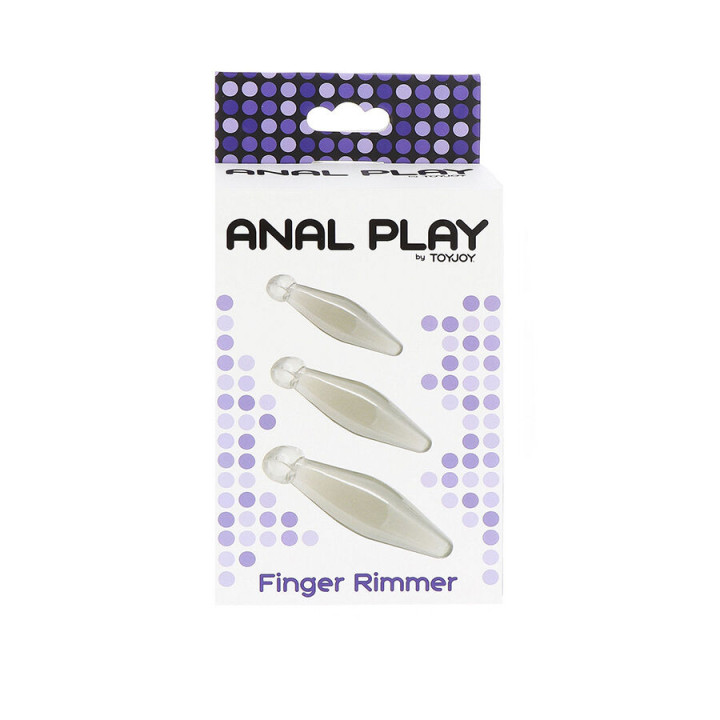 Toyjoy - Gioco Anale Finger Rimmer 3 Pezzi Trasparente