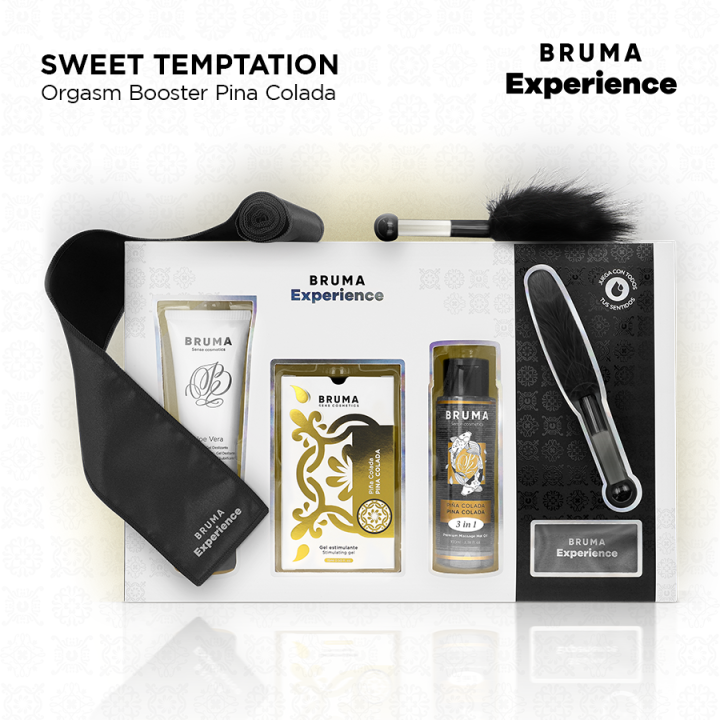 Bruma Xperience - Pack Tentación Dulce Piña Colada Con Potenciador de Orgasmos