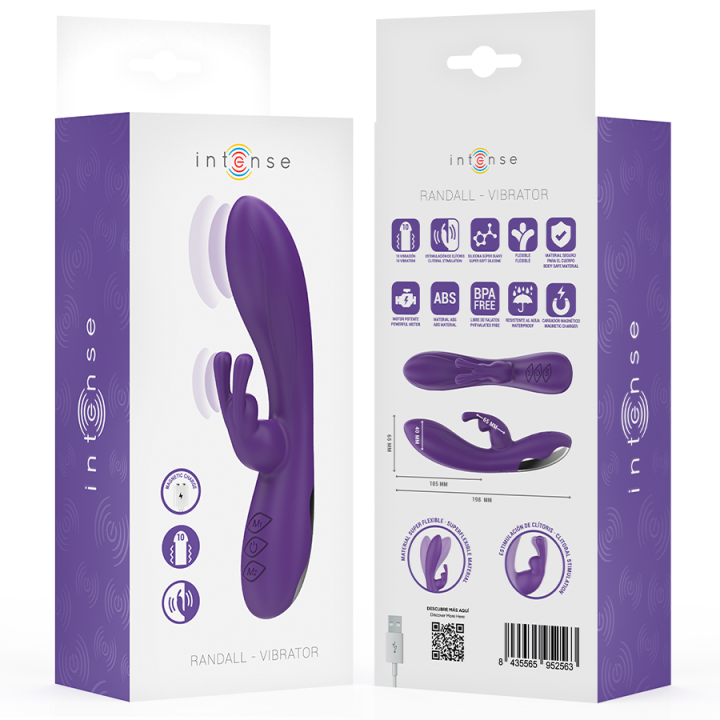 Intense - Randall Vibrateur Rabbit 10 Vibrations Violet
