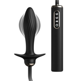 Anal Fantasy Elite Collection - Auto-Throb Plug Anal Inflable Vibrador de Silicona