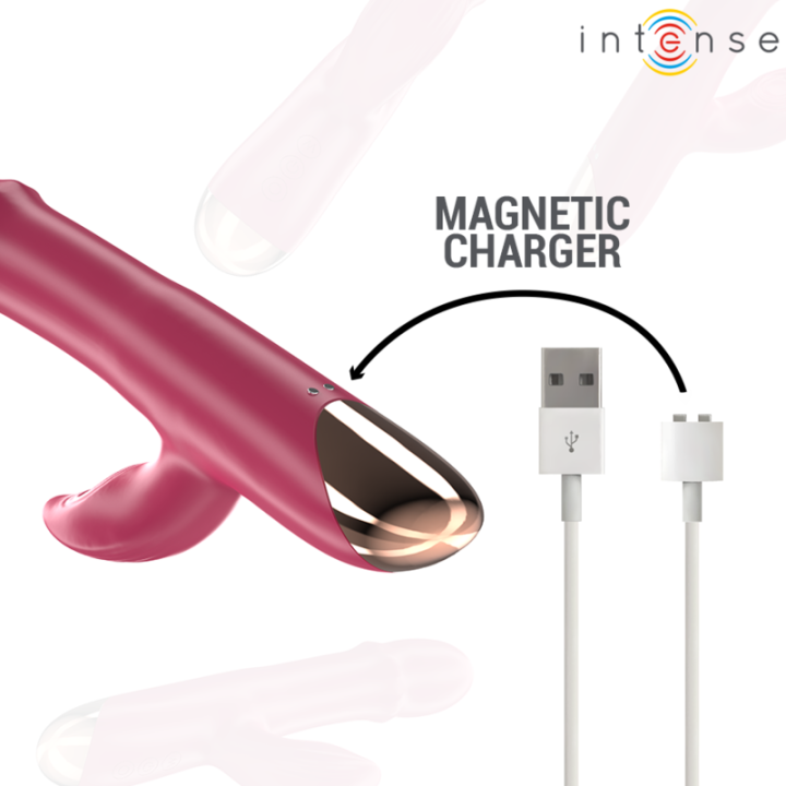 Intense - Chloe Vibrateur Multifonction 3 en 1 Rouge