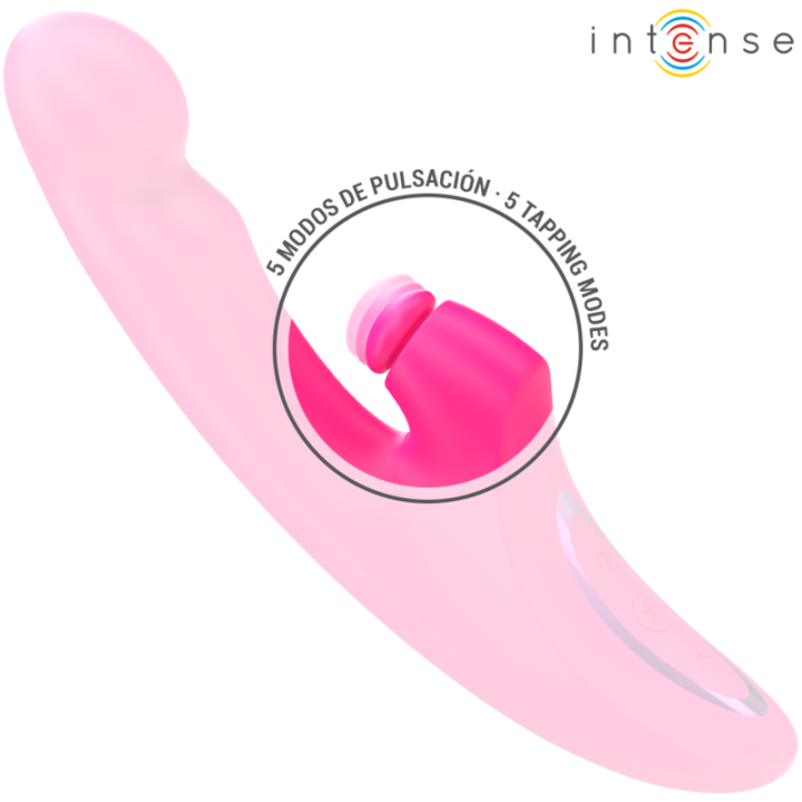 Intense - Emi Vibrator 13,5 cm Multifunktion 3 in 1 10 Vibrationen Rosa