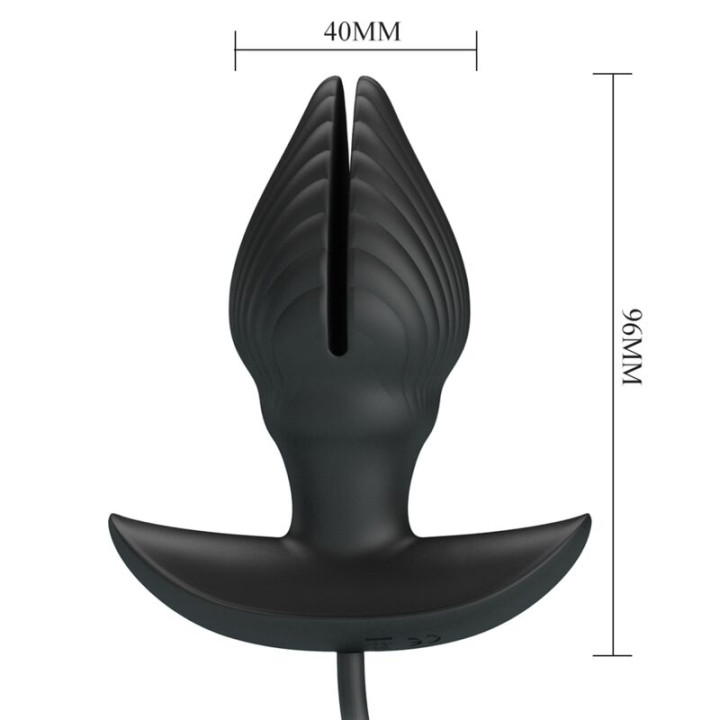 Pretty Love - Plug Anal Inflvel e Recarregvel