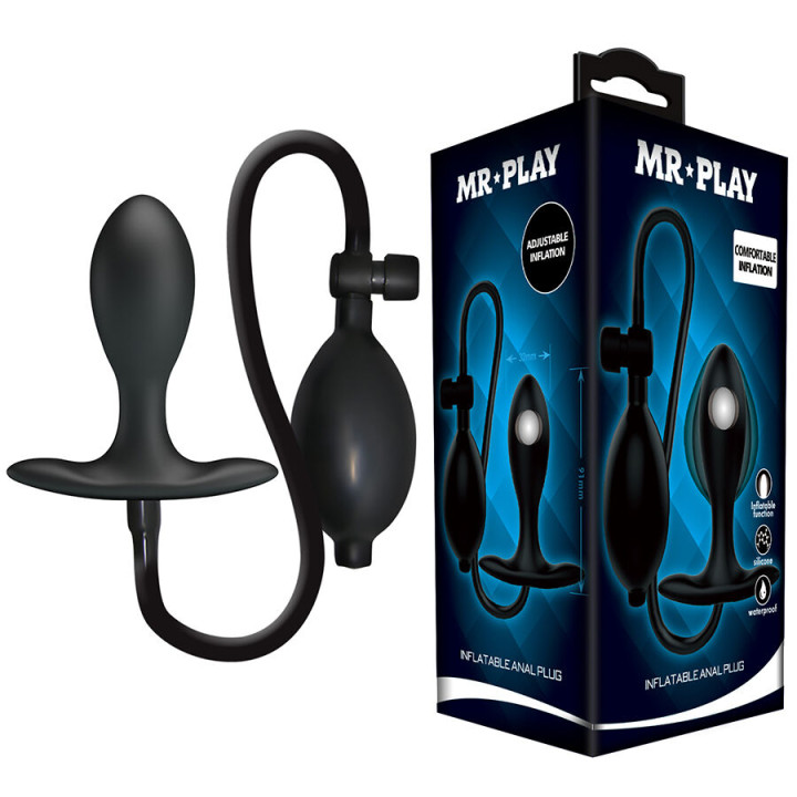 Mr Play - Plug Anal Gonflable Réglable