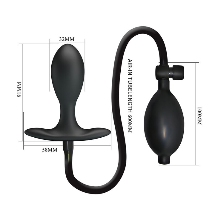 Mr Play - Adjustable Inflatable Anal Plug
