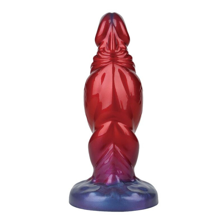 Power Monsters - Shadow Behemoth Dildo Gonfiabile in Silicone Bicolore 22 cm ø 5 cm