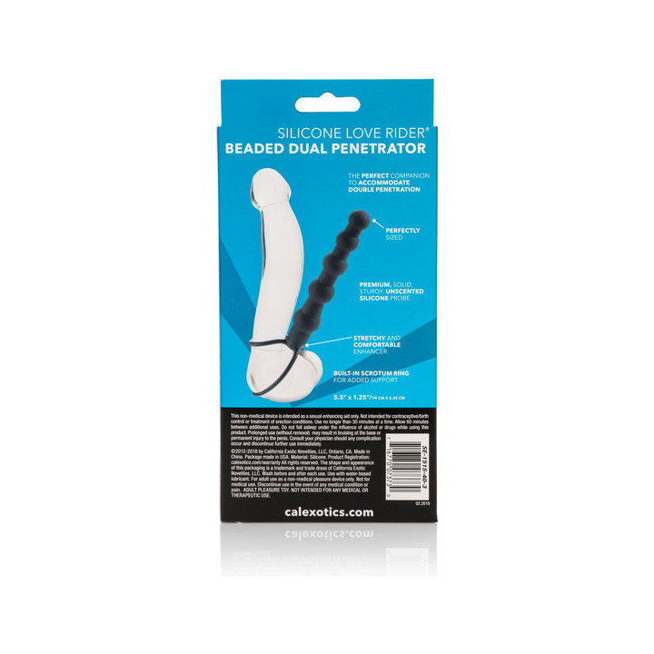 Calexotics - Perle Double Pénétrateur Noir