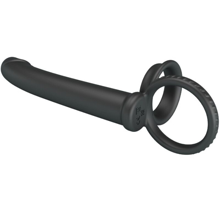 Pretty Love - Dillion Doppelte Penetration Doppelter Cockring Schwarz