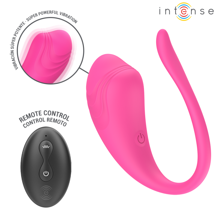 Intense - Olivia Pink Vibrations-ei Mit Fernbedienung