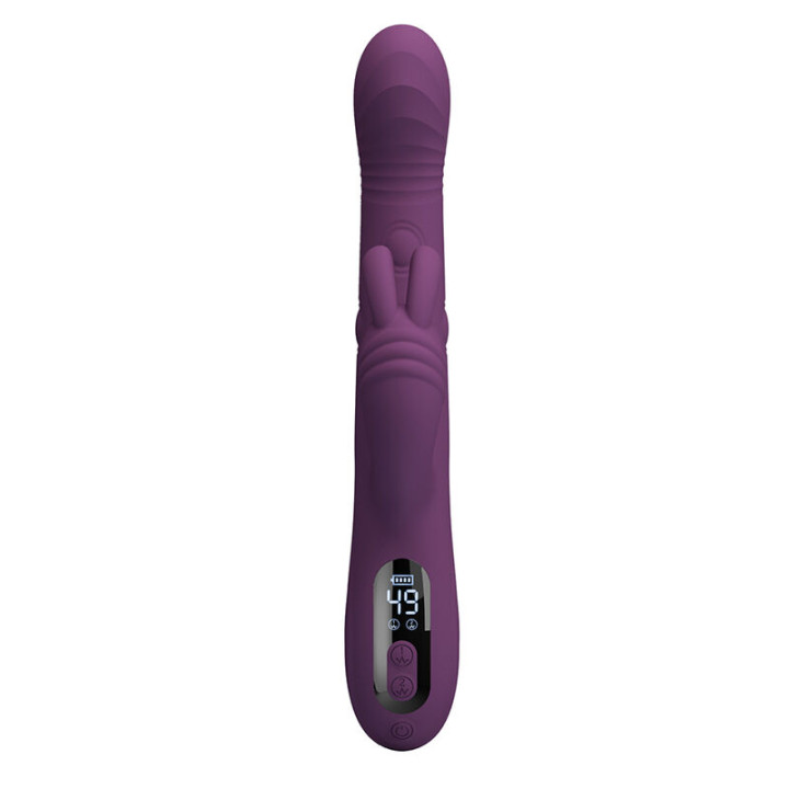 Pretty Love - Dee Vibrateur Lapin Multifonction Oscillant et à Percussion Violet