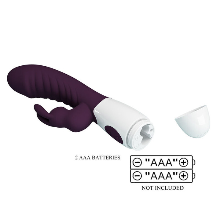 Pretty Love - Naughty Bunny Vibrador Rabbit 30 Funciones Morado