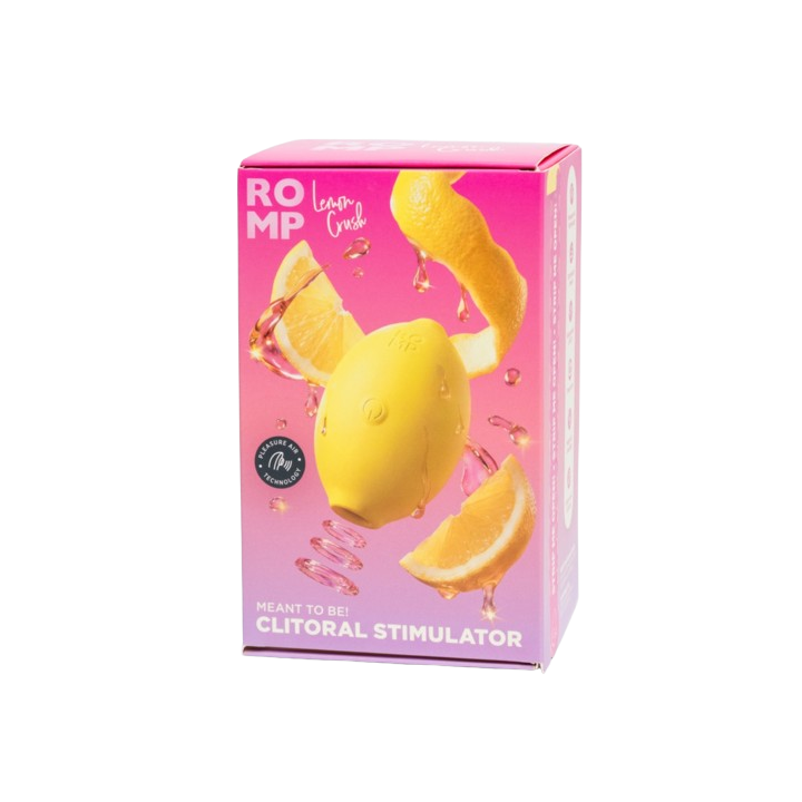 Romp - Lemon Crush Pleasure Air Clitoral Stimulator Yellow