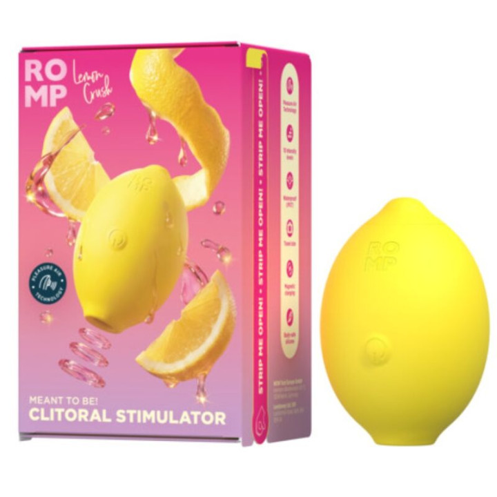 Romp - Lemon Crush Pleasure Air Stymulator Łechtaczki Żółty