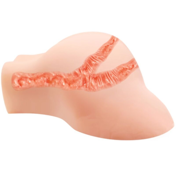 Crazy Bull - Vagina e Ano Con Rete Realistica Con Vibrazione