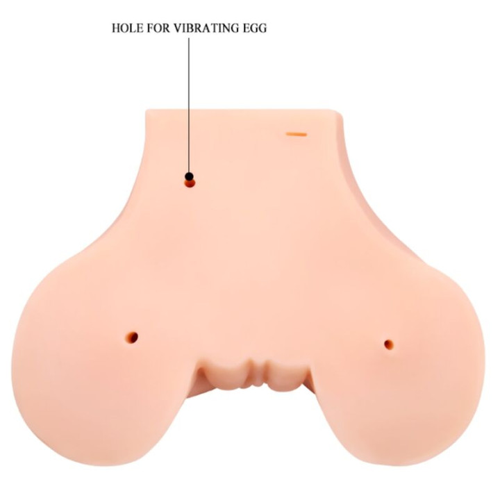 Crazy Bull - Vagina e Ano Con Rete Realistica Con Vibrazione