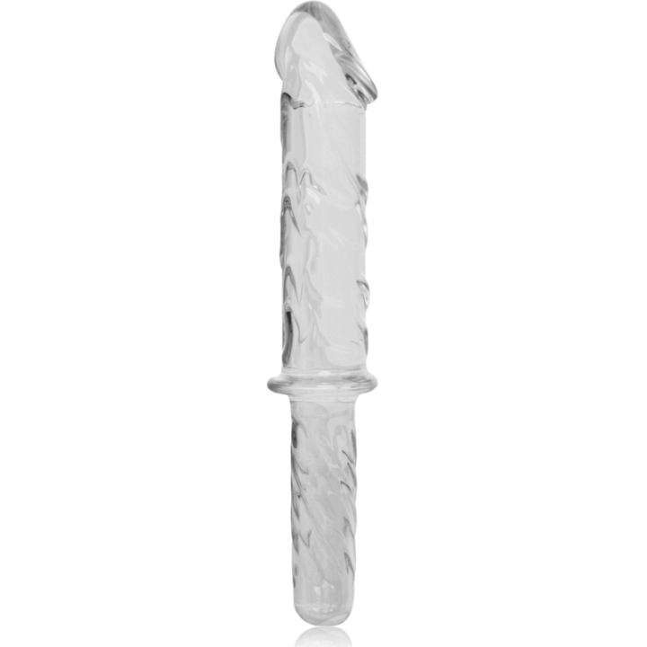 Nebula Series by Ibiza - Modèle 24 Gode en Verre Borosilicate Clair 28.5 cm -o- 5 cm
