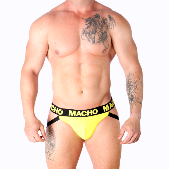 Macho - Mx25a Jock Lycra Amarelo xl