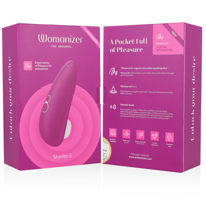 Womanizer - Starlet 3 Stymulator Lechtaczki Fioletowy