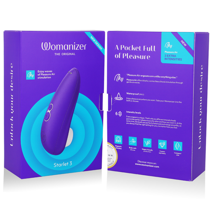 Womanizer - Starlet 3 Stymulator Lechtaczki Indygo