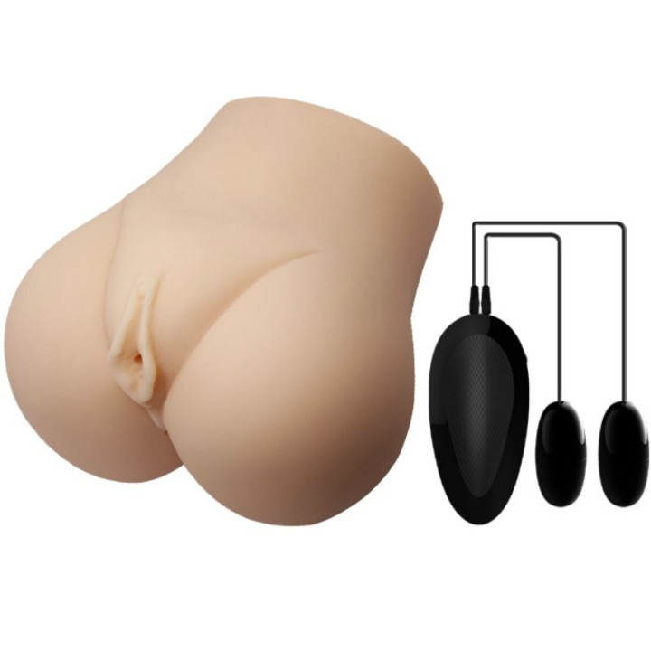 Crazy Bull - Vagina y Ano Realísticos Con Vibración Posición 7