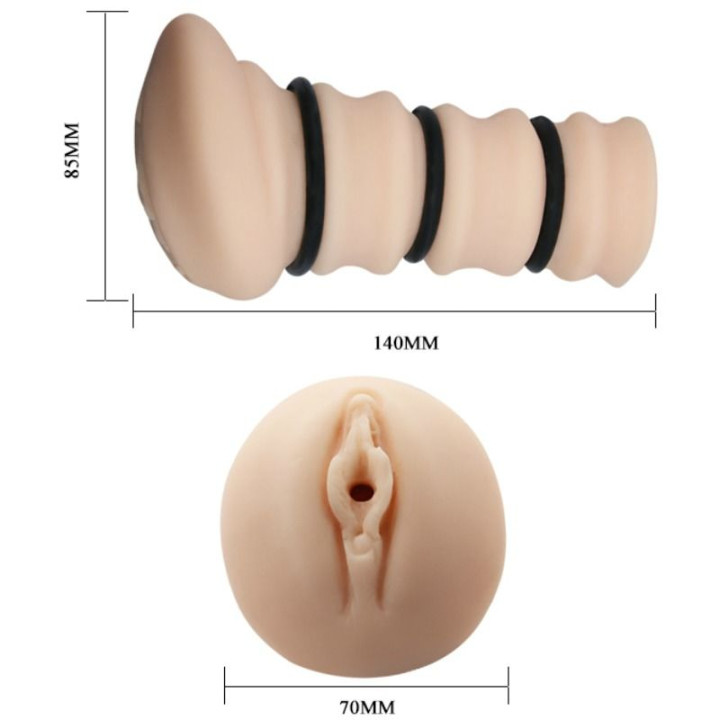 Crazy Bull - Masturbador Con Anelli Vagina Modello 2