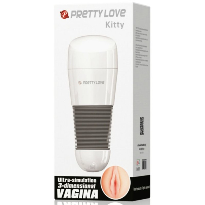 Pretty Love - Kitty Masturbador de Vagina Branca 2