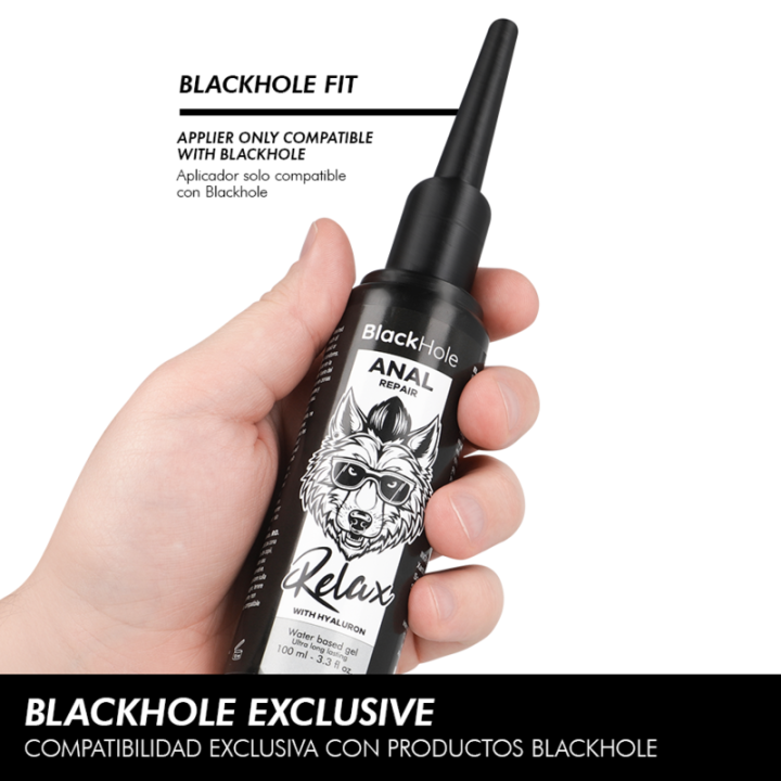Black Hole - Aplikator do Lubrykantu Analnego Rozmiar l 100 ml