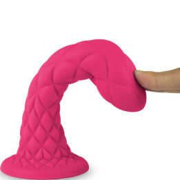 Silexd - Dreamy Dildo Fantasy Silicone Liquide Thermoréactif Violet 18,5 cm