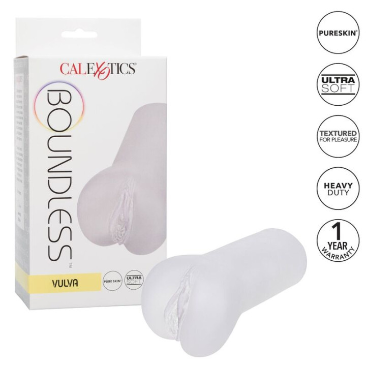 Calexotics - Boundless Vulva Stroker Transparente
