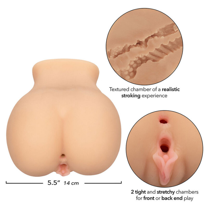 Calexotics - la Fille du Fermier Double Masturbateur Réaliste Chair
