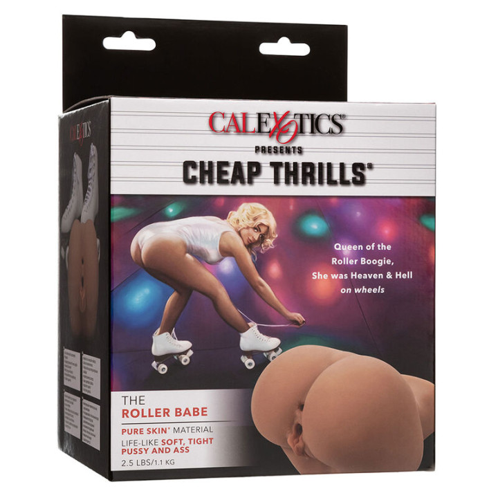 Calexotics - The Roller Babe Doble Masturbador Realístico Natural