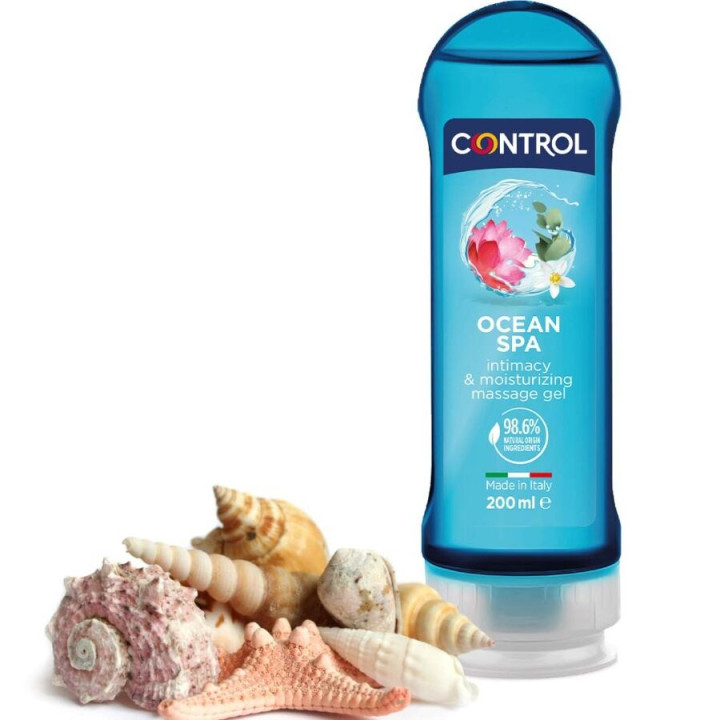 Control - 2 en 1 Masaz i Przyjemnosc Morze Srodziemne 200 ml
