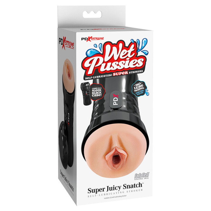 Pdx Extreme - Wet Pussies Selbstschmierender Vagina-Masturbator, Fleisch