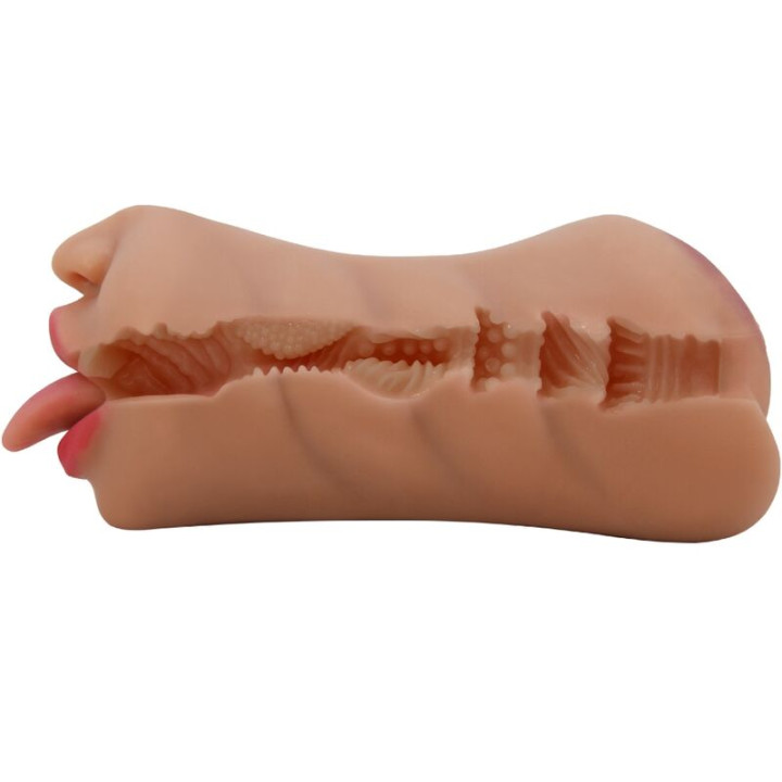 Crazy Bull - Sarah Double Masturbateur Bouche & Vagin Chair