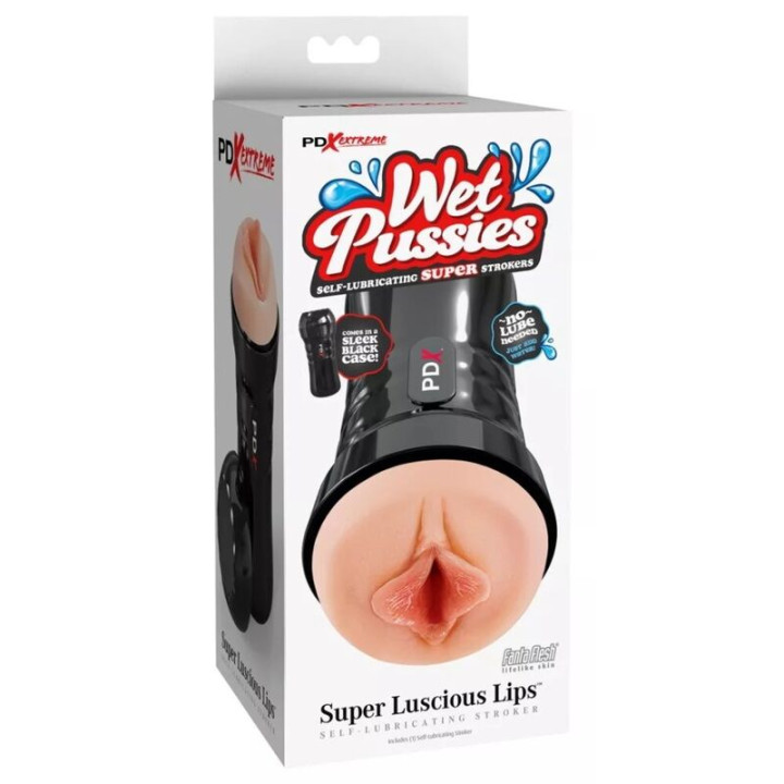 Pdx Extreme - Masturbatore Autolubrificante Realistico Con Labbra Super Deliziose