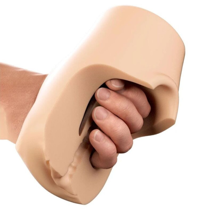 Pdx Plus - Vagina Realistica, Spuntatore, Strizzatore, Strofinatore, 18 cm
