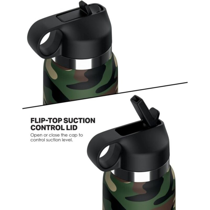 Pdx Plus - Masturbador Discreto Fap Flask Happy Camper Camuflaje