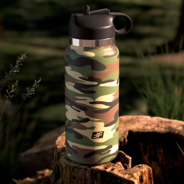 Pdx Plus - Fap Flask Happy Camper Discreet Masturbator Camouflage