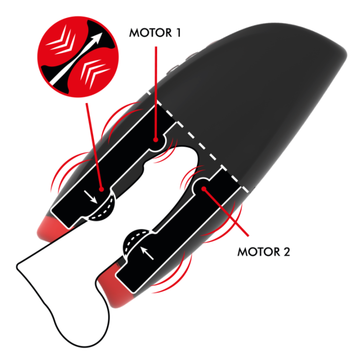 Jamyjob - Masturbatore Novax Con Vibrazione e Compressione