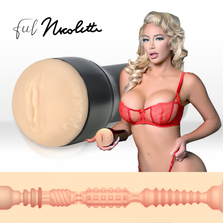 Kiiroo - Keon + Feel Nicolette Shea Stroker + Lubrificante di Qualit Aqua 50 ml