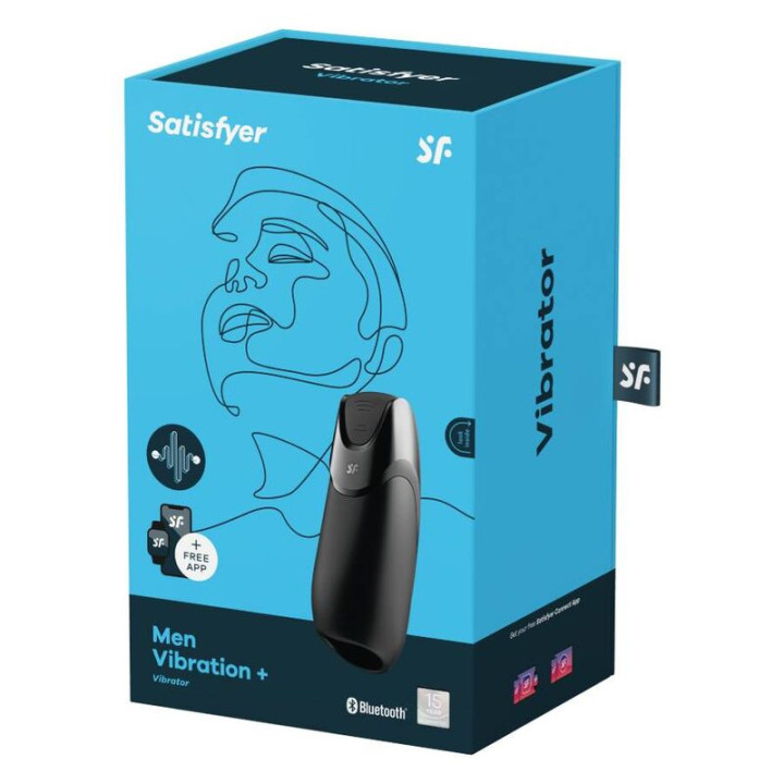 Satisfyer - Men Vibration+ Schwarz