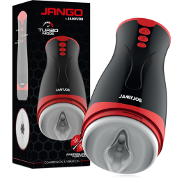 Jamyjob - Masturbatore a Compressione e Vibrazione Jango