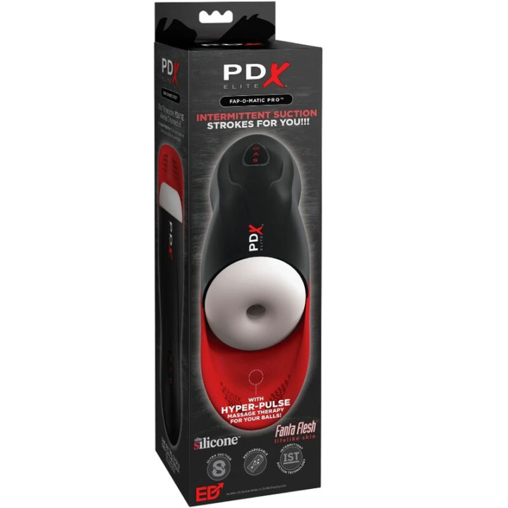 Pdx Elite - Stroker Fap-o-Matic Pro With Testicle Base