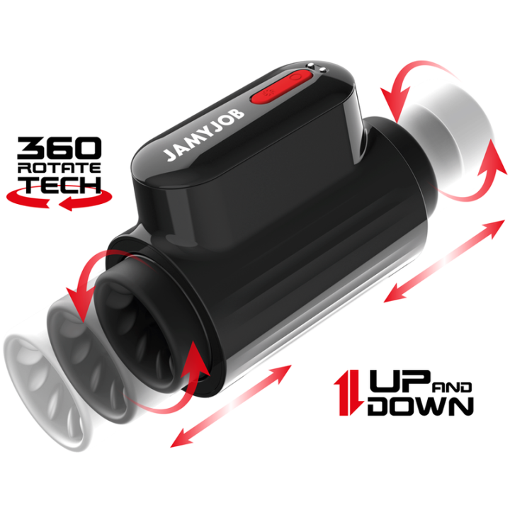 Jamyjob - Vortex Thrusting e 360 Rotate Tech Turbo Mode Masturbator